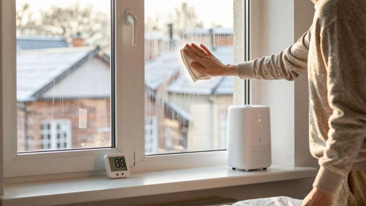 Dehumidifier for Condensation: What It Fixes, and What It Cannot